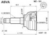 KIA 0K9A32261 Joint Kit, drive shaft